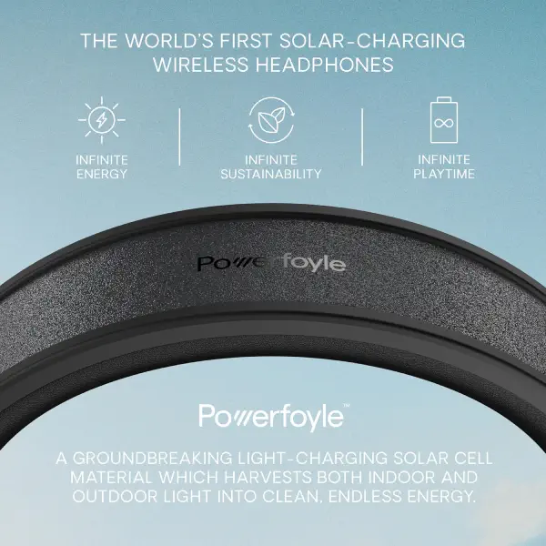 Urbanista Solar Powered Active Noise Cancelling Headphones prix maroc