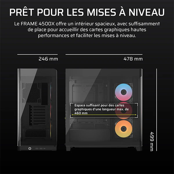 Corsair FRAME 4500X RS-R ARGB Noir – Image 4