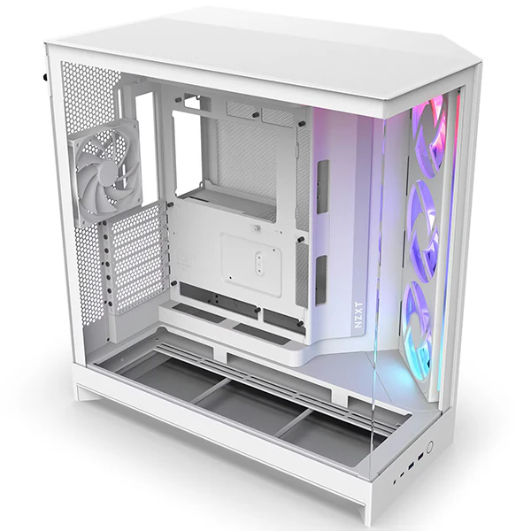 NZXT H9 Flow RGB (2025) White – Image 4