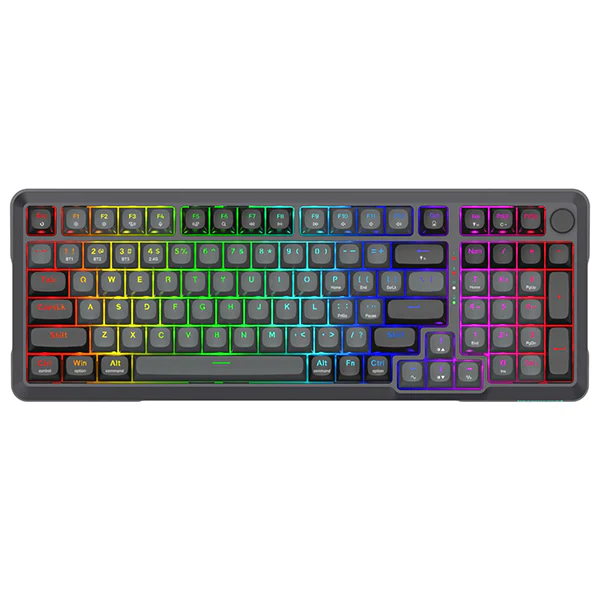 Redragon K688 Pro Wireless Mechanical Keyboard (Black/Gray)