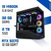 PC Pro i9 14900K / 2 To SSD / 32 Go DDR5 / RTX 5070
