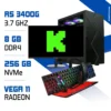 Setup Complet Zonetech Ryzen 5 3400G / 256 Go SSD / 8 Go RAM / Radeon Vega 7