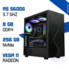 PC Gamer Ryzen 5 5600G 8GB 256GB SSD Radeon Vega7