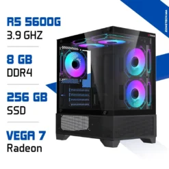 PC Gamer Ryzen 5 5600G 8GB 256GB SSD Radeon Vega7