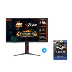 AOC 25G4S 24.5" 310Hz 0.3ms + Steam Gift Card 20$