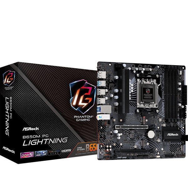ASRock B650M PG Lightning prix maroc