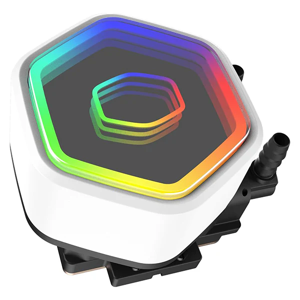 Cooler Master MasterLiquid 240 Core II ARGB (White) – Image 4