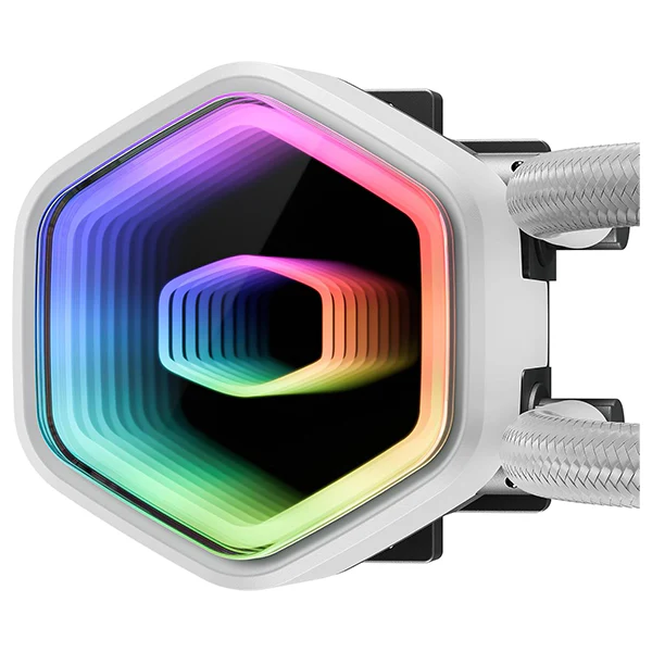 Cooler Master MasterLiquid 240 Core II ARGB (White) – Image 3