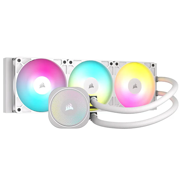 Corsair Nautilus 360 RS ARGB (Blanc) – Watercooling 360 mm avec éclairage ARGB