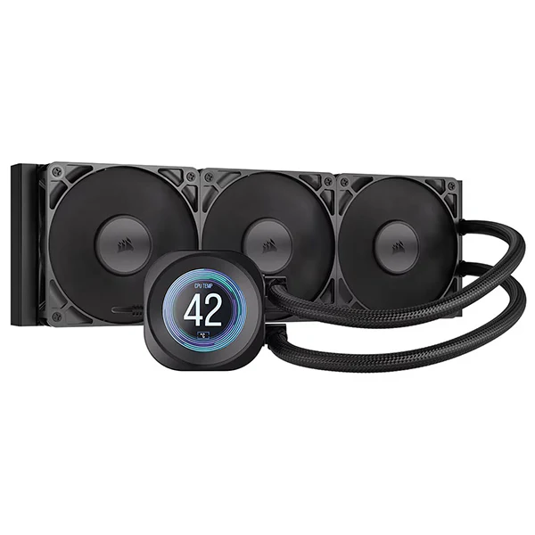 Corsair Nautilus 360 RS LCD (Noir) : Le watercooling 360mm ultime pour un setup gaming premium