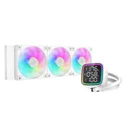 DeepCool LD360 (White) – Watercooling 360 mm avec écran et ARGB