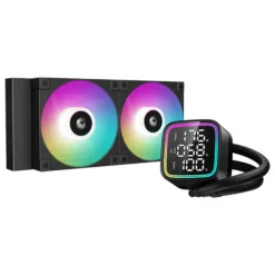 DeepCool LQ240 Black Maroc - Watercooling AIO performant et élégant pour processeurs gaming et créatifs
