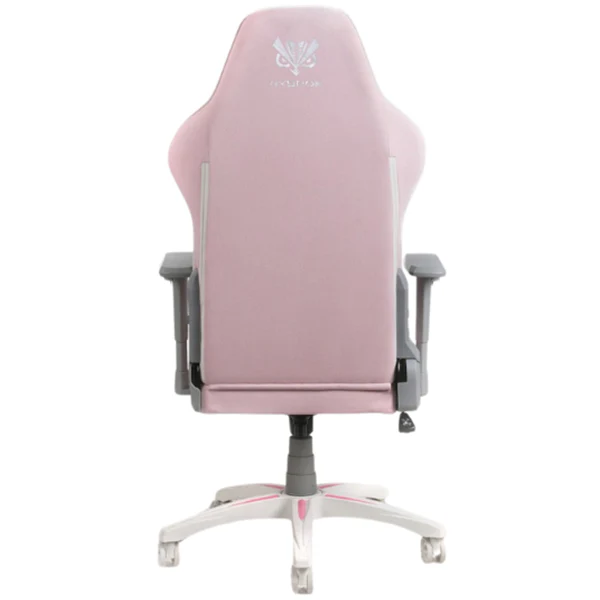 Chaise Gaming HYBROK GHOST PINK Blanc/Rose – Style unique et confort ergonomique