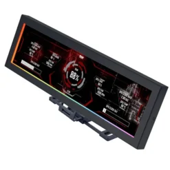 Lian Li 8.8" Universal Screen (Black) : L’écran interne ultime pour personnaliser votre PC gaming au Maroc