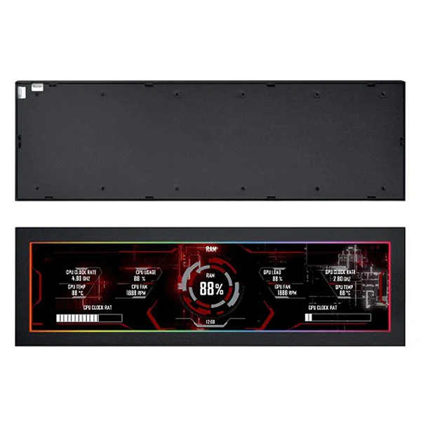 Lian Li 8.8" Universal Screen (Black) – Image 2