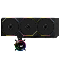 Lian Li HydroShift II LCD-C 360TL (Black) : Le watercooling 360mm nouvelle génération pour PC gamer au Maroc