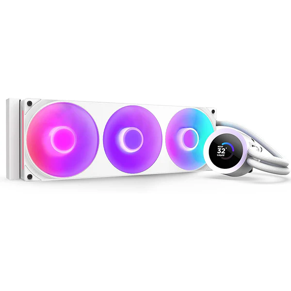 NZXT Kraken Plus 360 RGB White - Le watercooling pensé pour les configurations haute performance