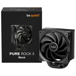 be quiet Pure Rock 3 Black : refroidissement efficace et design élégant
