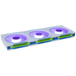 Lian Li UNI Fan SL Wireless LCD Reverse 120 Black (Triple Pack)