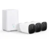 EufyCam 2 Pro (Kit 3 Caméras) – Système de sécurité 2K sans fil pour maison