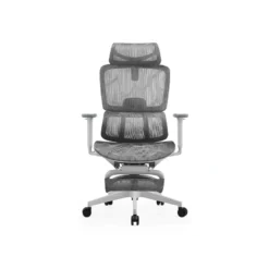 Chaise ergonomique NOVA FOCUS Gris – Confort réglable et design moderne