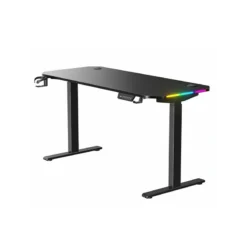 Bureau Gamer NOVA MYSTIC HA-04-C Noir – Espace, ergonomie et confort réglable