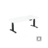 NOVA T002 SHELF + NOVA TABLETOP Blanc 120x60cm