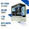 PC Gamer Zonetech Ryzen 7 7700 / 32GB RAM / 1000 GB SSD / RTX 5070 12GB