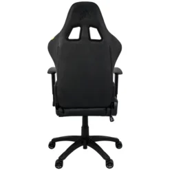 Chaise gamer Corsair TC100 Relaxed Maroc, tissu respirant, accoudoirs 2D, inclinaison 160° et coussins lombaires. Confort et design élégant.