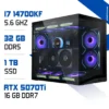 PC Gamer Zonetech I7 1400KF / 32GB DDR5 / 1TB SSD / RTX 5070Ti 16GB