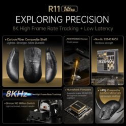 ATTACK SHARK R11 ULTRA (Ink Blade) prix maroc