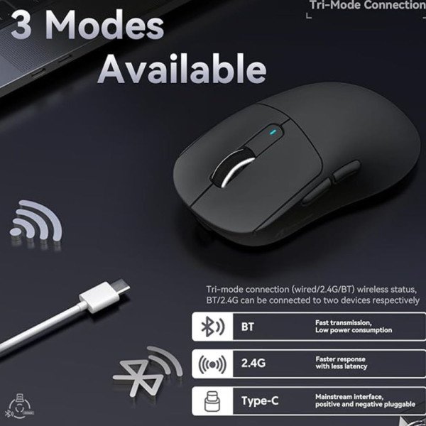 ATTACK SHARK X3 Pro (Black) prix maroc