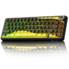 ATTACK SHARK X65 PRO HE Wireless Rapid Trigger Magnetic Switch (Yellow Contours) Prix maroc