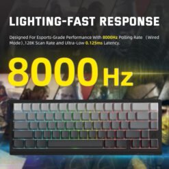 ATTACK SHARK X68 PRO HE Wireless Magnetic Switch (Moonlit Night) prix maroc