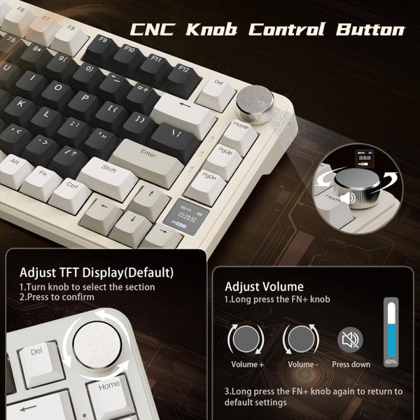ATTACK SHARK X85 PRO Strawberry Switch (Cheese White) prix maroc