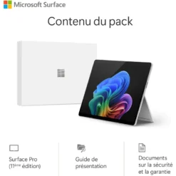 Microsoft Surface Pro Snapdragon X Elite 16Go/1To SSD/11ème prix maroc