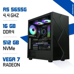 PC Gamer Ryzen 5 PRO 5655G /16GB/ 512GB SSD / Radeon Vega7