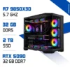 PC PRO Zonetech R7 9850X3D / 32GB RAM / 2000 GB SSD / RTX 5090 MAROC
