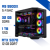 PC Gamer Zonetech Ryzen 9 9900X / 32GB DDR5 / 1TB SSD / RTX 5070 MAROC