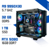 PC Pro Zonetech Ryzen 9 9950X3D / 32GB DDR5 / 1TB SSD / RTX 5080 maroc