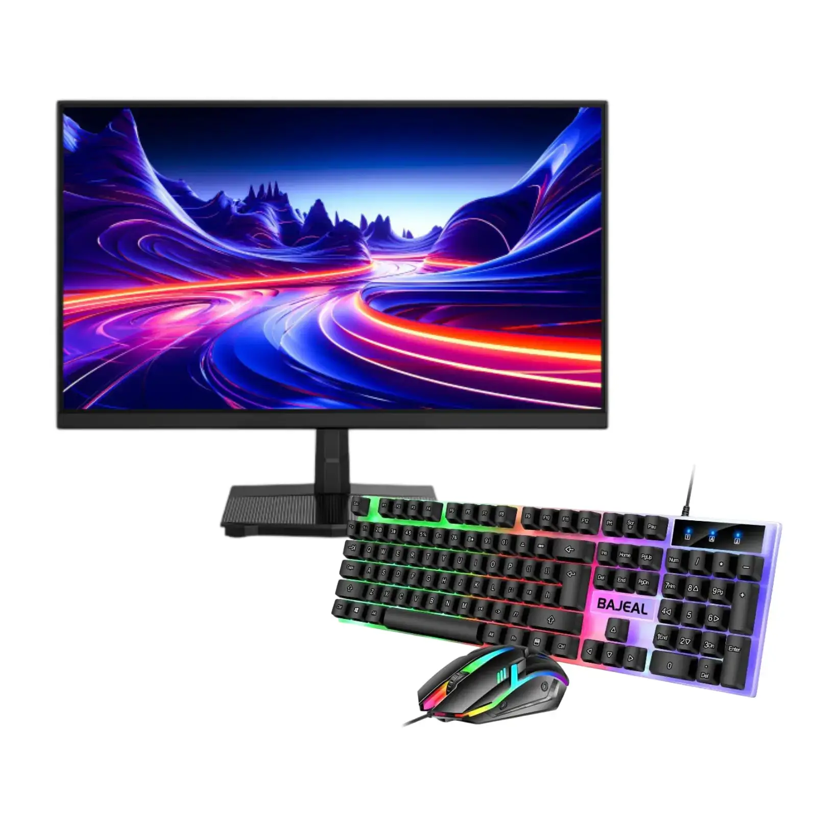CONNECT 2510C 24.5″ 144Hz 1ms Fast IPS FHD + BAJEAL T350 Pack Gamer