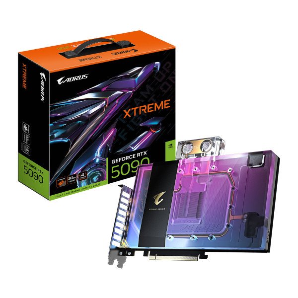 Gigabyte AORUS GeForce RTX 5090 XTREME WATERFORCE WB 32Go GDDR7 prix maroc