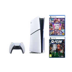PS5 Slim Standard + FC26 + GTA 6 – Console Comme Neuve MAROC
