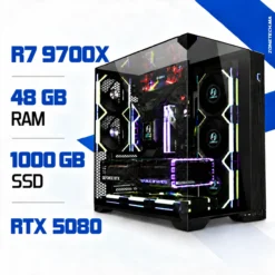 PC PRO Zonetech Ryzen 7 9700X / 48GB RAM / 1000 GB SSD / RTX 5080