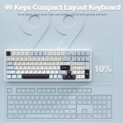 AULA F99 Glacier Blue