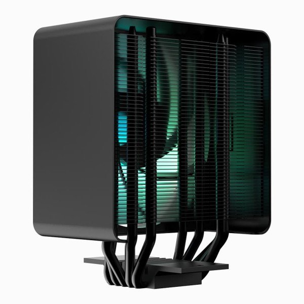 APNX AP1-V High Performance 5 Pipe CPU Air Cooler (Black) – Image 3