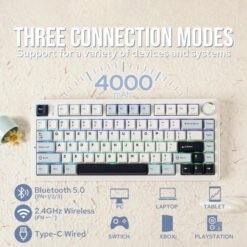 AULA F75 Glacier Blue (Reaper Switch)