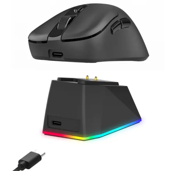 Redragon M998 Ultra Tri-mode 8k Gaming Mouse (LCD)
