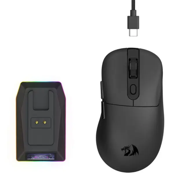 Redragon M998 Ultra Tri-mode 8k Gaming Mouse (LCD)