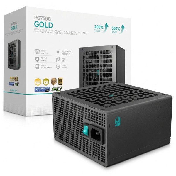 DeepCool PQ750G 80PLUS GOLD 750W Black